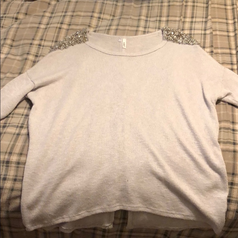 Long Sleeve light purple shirt